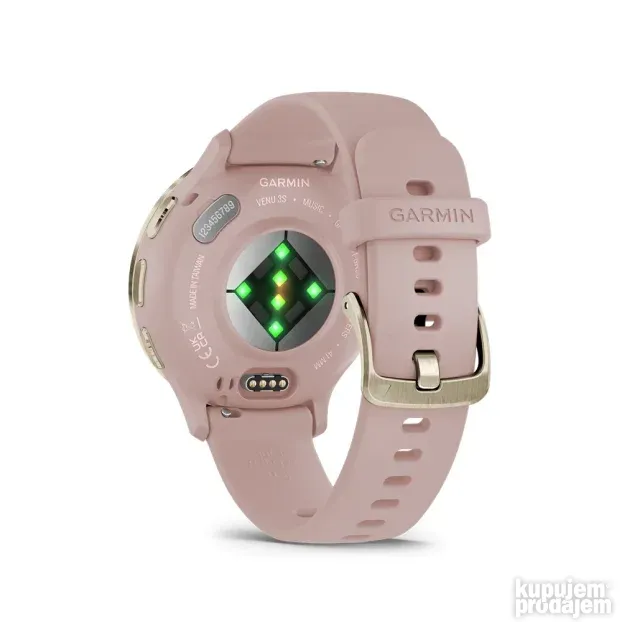 GARMIN Venu 3S krémarany pink silicone strap, povoljno