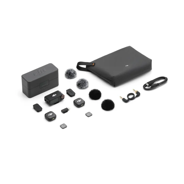 DJI Mic 3 (2 TX + 1 RX + Charging Case)