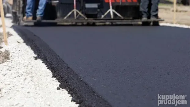 Priprema i ugradnja behatona, asfaltiranje, Novi Sad