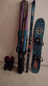 Skije daska i cipele