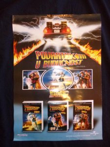Filmski poster POVRATAK U BUDUCNOST trilogija