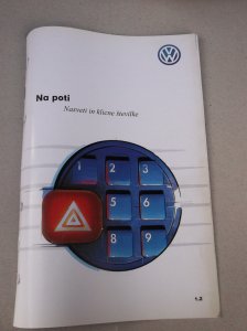 Knjizica / knjiga - Na putu VW Polo 6N2