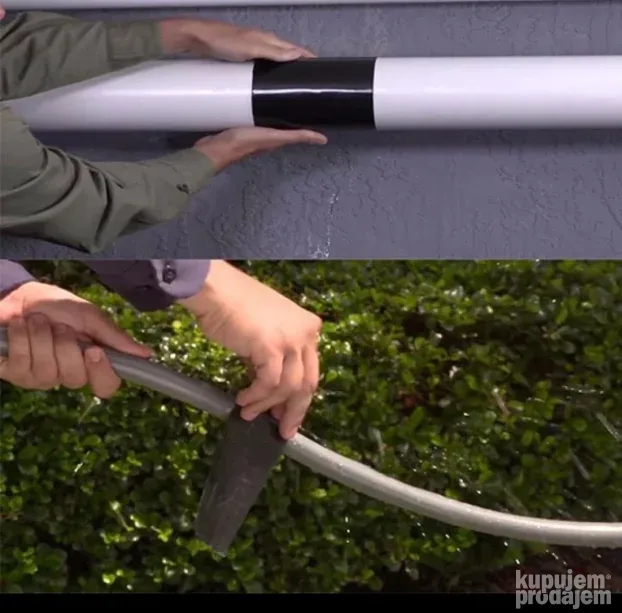 FLEX TAPE Jumbo 20 x 150 cm - CRNA super jaka izolir traka
