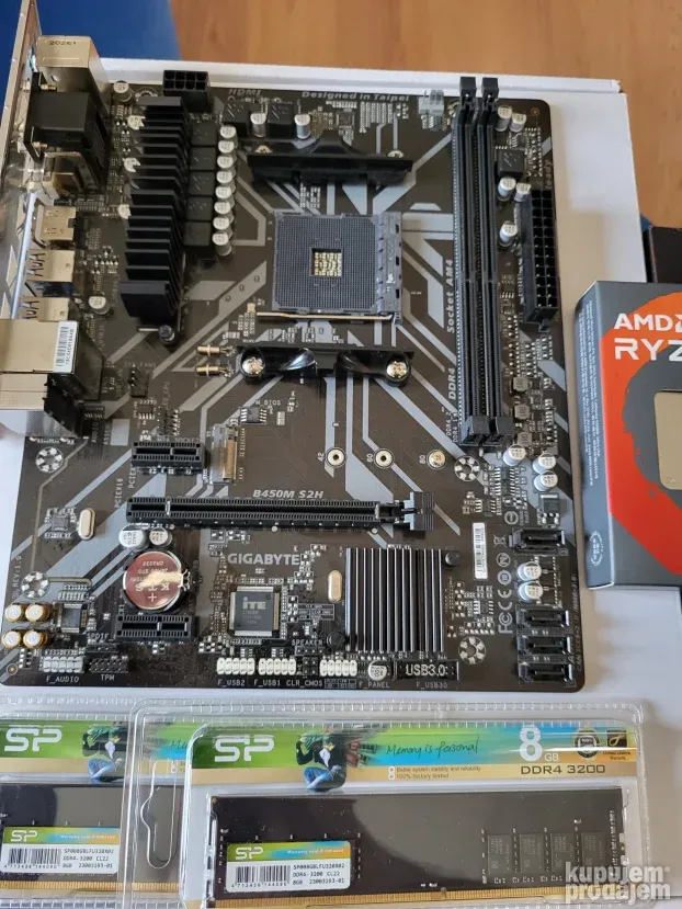 PCパーツセット(b450,3600x,32gbメモリ,gtx1060) ゲーミングPC Core i7 6700 GTX1060 フォートナイト快適