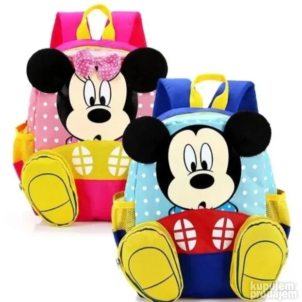 Mickey Mouse i Minnie ranac - novo