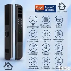 A1 Pametna Brava za alu i pvc vrata