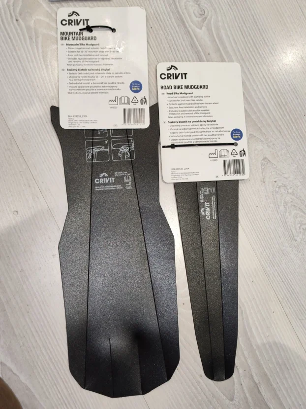 Blatobran Crivit ispod sedišta MTB i drumski crni NOVO