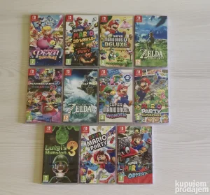 Nintendo SWITCH/SWITCH 2 nove igre