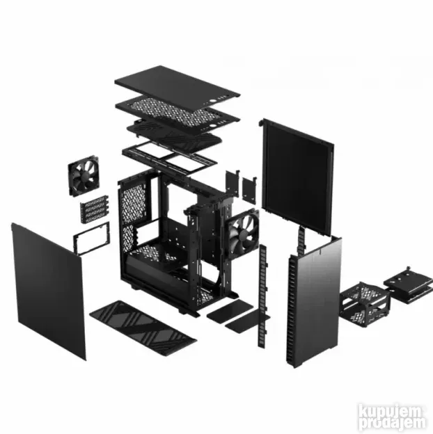 FRACTAL DESIGN Define 7 Mini black