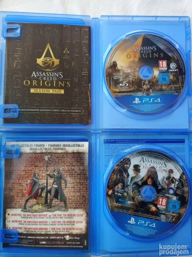 PS4 / PS5 - Assassins Creed - Syndicate i Origins