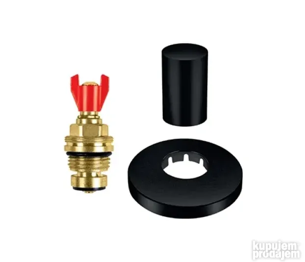 Gornji deo uzidnog ventila klizni sa stelujućom kapom i roz.