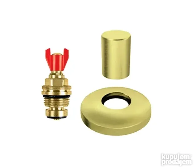 Gornji deo uzidnog ventila klizni sa stelujućom kapom i roz.