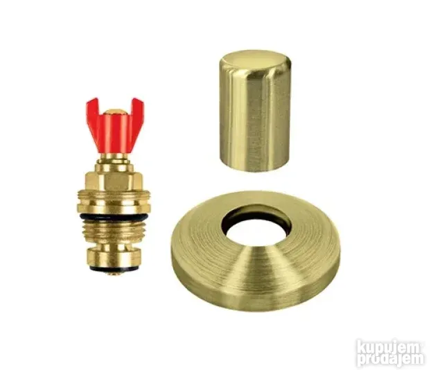 Gornji deo uzidnog ventila klizni sa stelujućom kapom i roz.