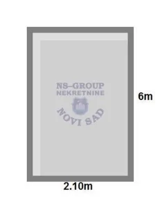 Garažno mesto u suterenu zgrade, Petrovaradin 12m2