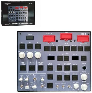 MechEdu Rowsfire A107 A32X MAX Light OVHD kontrolna ploča