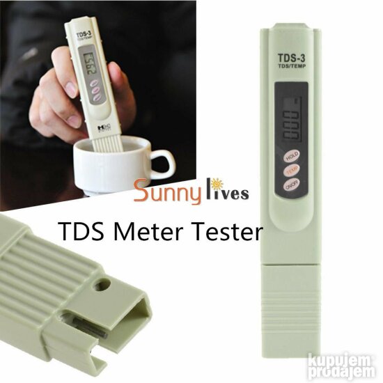 TDS Metar / Termometar Digitalni tester kvaliteta vode