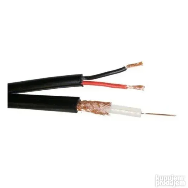 Koaksijalni Kabal Rg59+2x0.75 za videonadzor