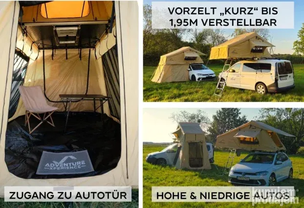 Adventure šator za krov automobila