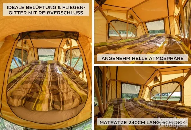 Adventure šator za krov automobila