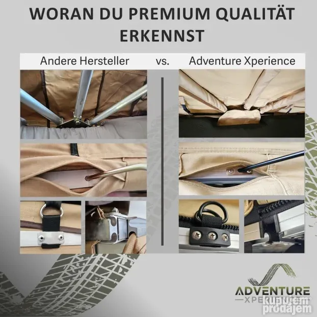 Adventure šator za krov automobila