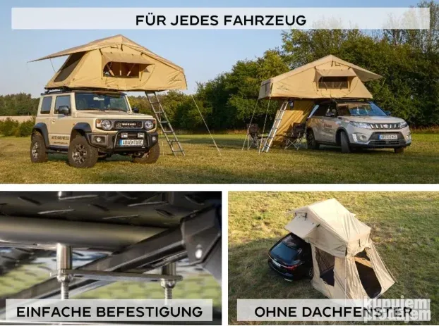 Adventure šator za krov automobila