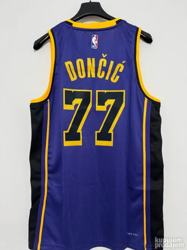 LA Lakers 2025 DONCIC #77 NBA dres