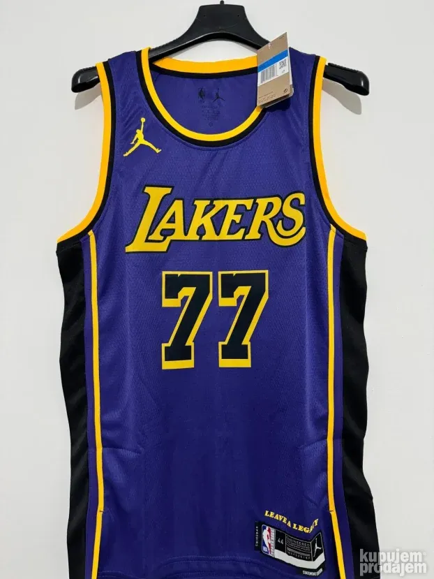 LA Lakers 2025 DONCIC #77 NBA dres