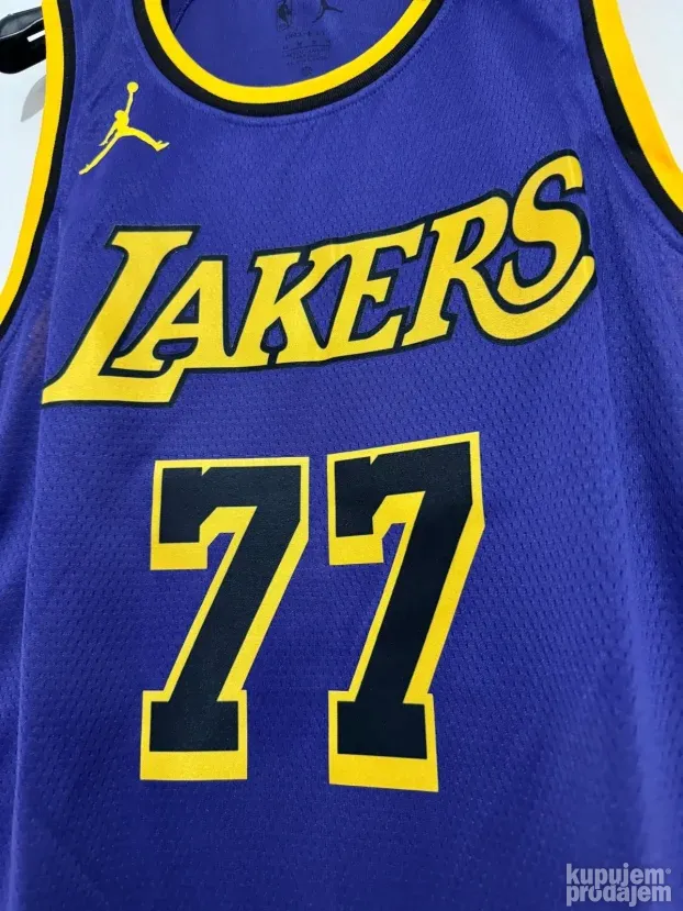 LA Lakers 2025 DONCIC #77 NBA dres