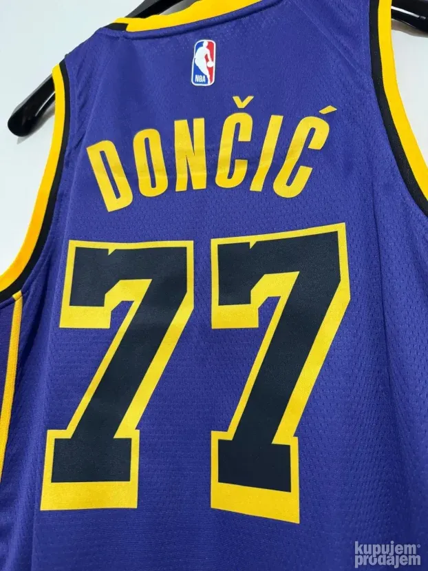 LA Lakers 2025 DONCIC #77 NBA dres
