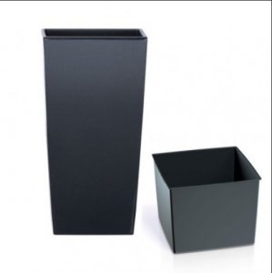 Plastična saksija Urbi Square 32x32x62cm Antracit