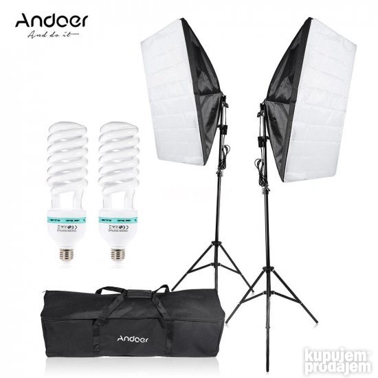 Fluo Video Rasveta Sofbox Studio Foto Video DSLR TOP 2025