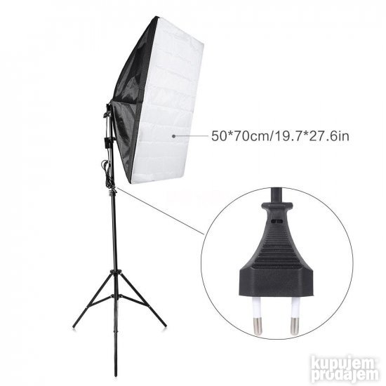 Fluo Video Rasveta Sofbox Studio Foto Video DSLR TOP 2025