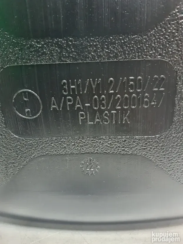 Plasticni Kanister za Gorivo - 20 Litara
