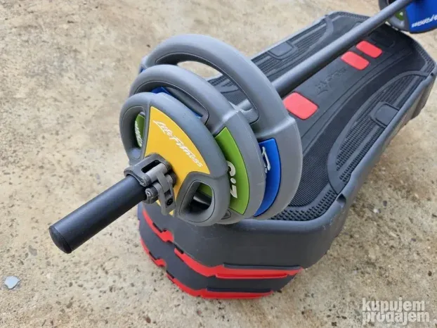 Life Fitness Set Aerobic Steper + Body Pump Set