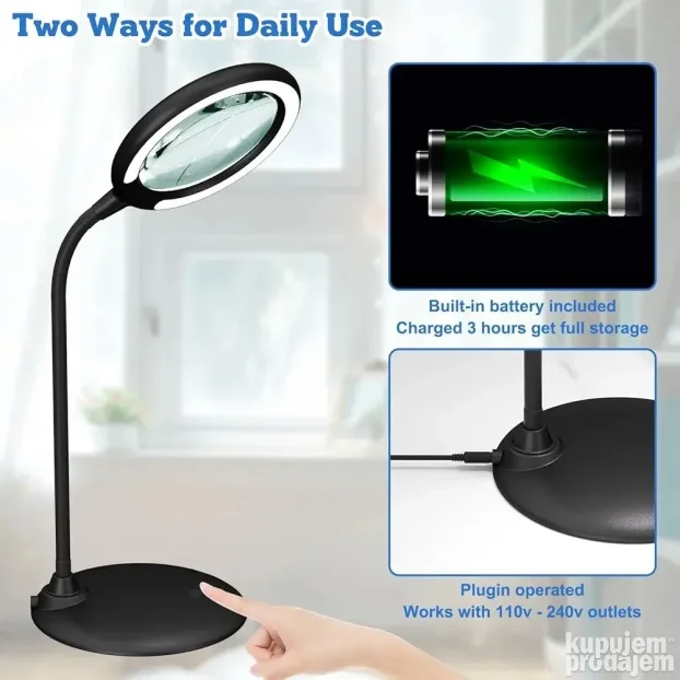 Li-on lupa sa svetlom