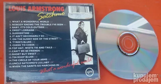 Louis Armstrong Satchmo What a wonderful world
