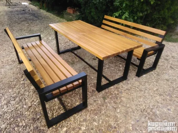 Klupa (drvo-metal), klupe za baštu, klupe i stolovi, klupe
