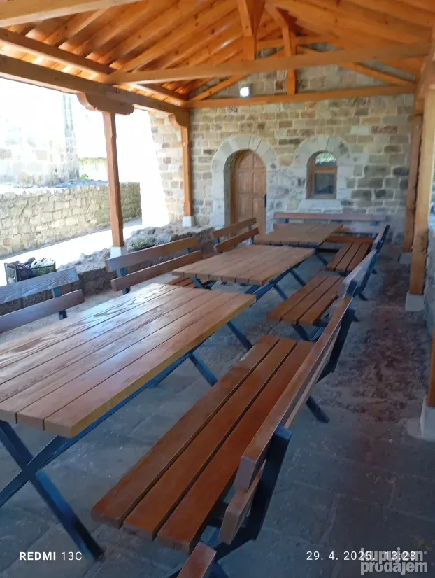 Klupa (drvo-metal), klupe za baštu, klupe i stolovi, klupe