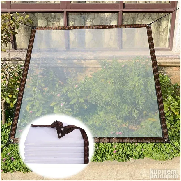 Providna cerada-vodootporna prozirna cerada 2x3, 3x4,4x6m