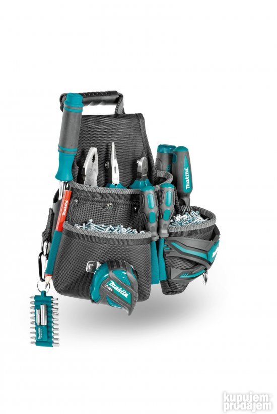 Makita ultimate torbica sa tri džepa za ručni alat i vijke E