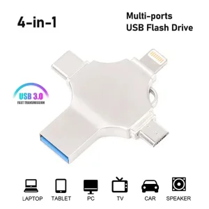 USB flash memorija JWD 4in1 pen drive 128GB