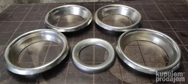 Rozetne za cev fi 30 mm metalne, inox i aluminijumske