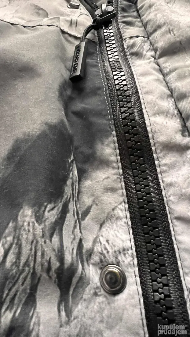SUPERDRY ORIGINAL muska siva zimska jakna 2XL