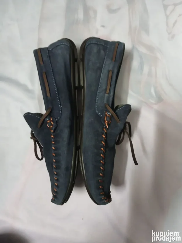 Prelepe kozne mokasine 40  Unisex
