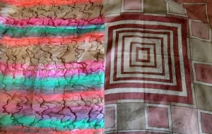 Marame hand made 100% Pure silk, UNIKAT