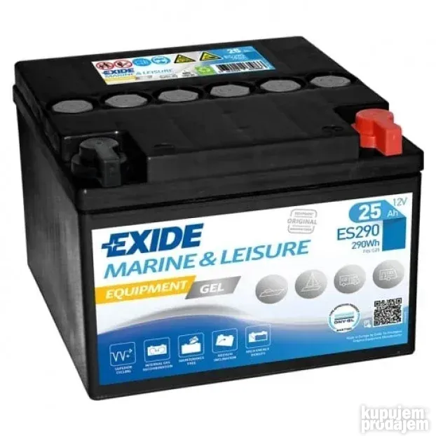 Exide Equipment Gel ES290 12V 25Ah za mašine za čišćenje