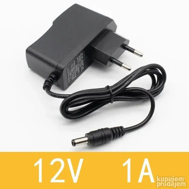Adapter AC/DC 12V/1A NOVO