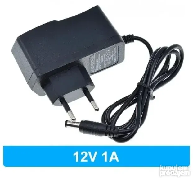 Adapter AC/DC 12V/1A NOVO