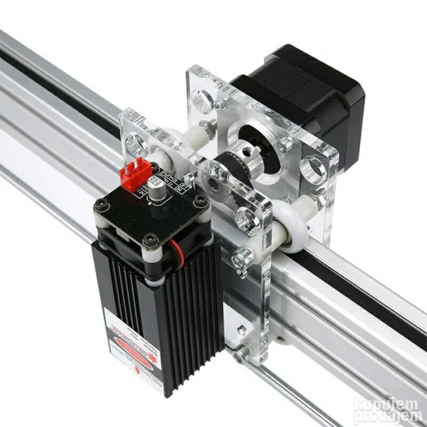 CNC Laser 40W gravira i sece sperpocu, grav Alu, NOV