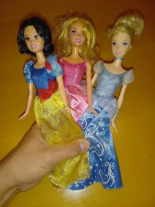 Lutke princeze Disney Mattel original